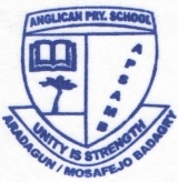 ANGLICAN NUR/PRY SCHOOL, Mosafejo