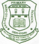 ANSAR-UD-DEEN PRIMARY SCHOOL, Odo-Egiri
