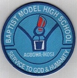 BAPTIST MODEL HIGH SCHOOL, Agbowa-Ikosi
