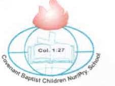 COVENANT BAPTIST CHILDREN NUR & PRY SCHOOL, Ifako Ijaiye