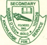 ISOLO SENIOR SECONDARY SCHOOL Isolo
