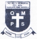 OKEMETA MEMORIAL PRIMARY SCHOOL, Somolu