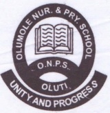 OLUMOLE NUR/PRY SCHOOL, Oluti