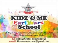 KIDZ & ME EARLY YEARS SCHOOL,CBS ESTATE LUGBE ABUJA